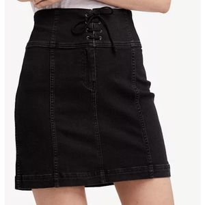 Free People Modern Femme Denim Mini Skirt sz. 0